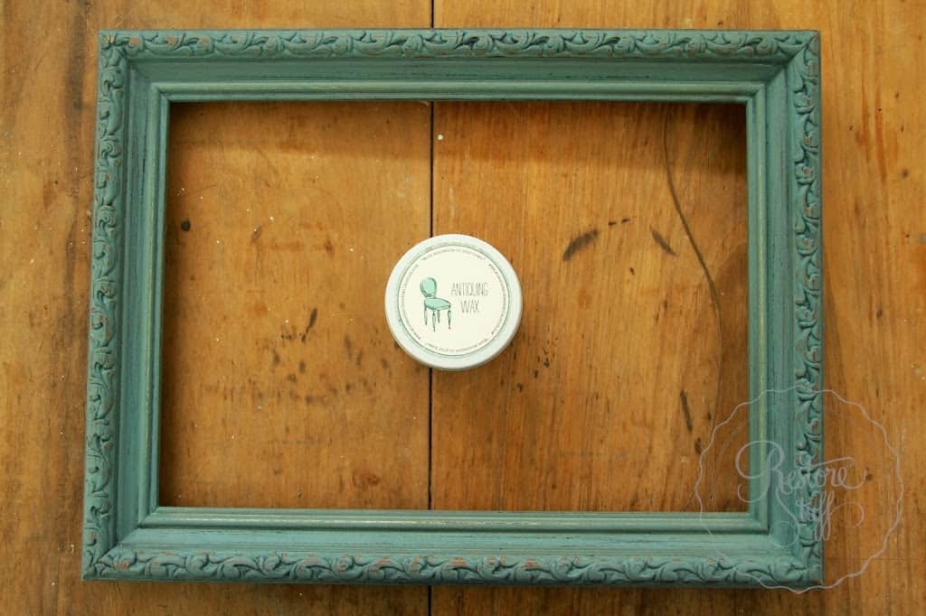 Miss Mustard Seed's Antiquing Wax - A Picture Frame Makeover - I Restore  Stuff