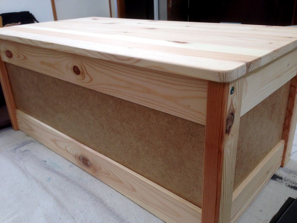ikea wooden toy chest