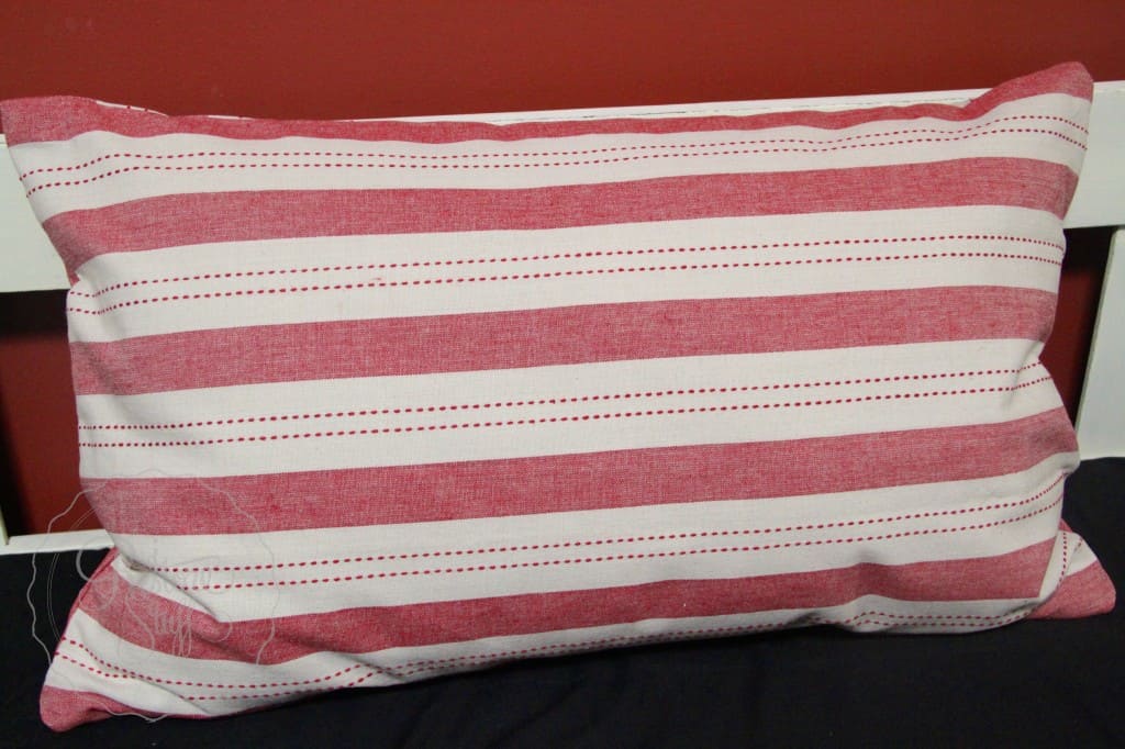 Tea towels red stripe