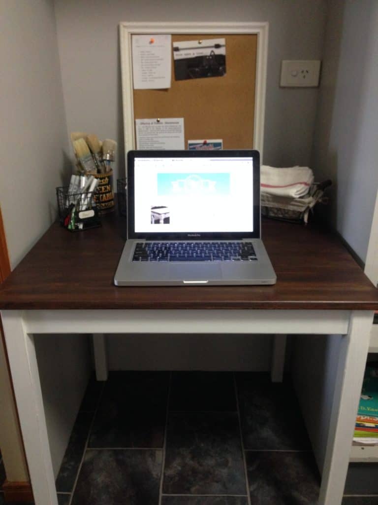 IKEA Table makeover office 1