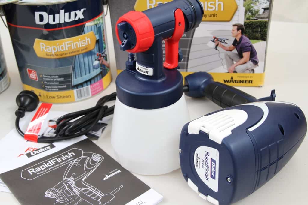 Dulux rapidfinish deals paint spray gun