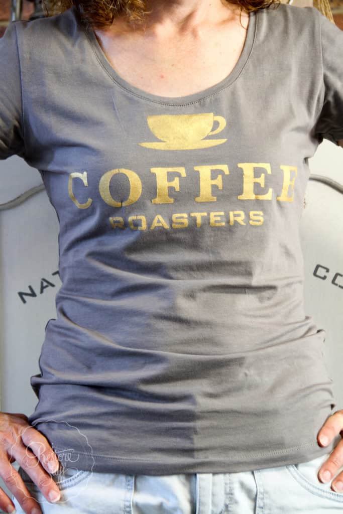Coffee Stencil Tshirt