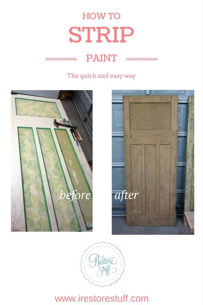 How to Strip Paint the Quick and Easy Way! I Restore Stuff