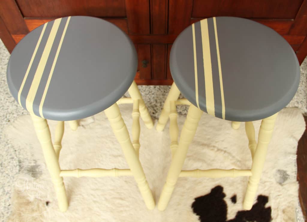 Aubusson & Soap stone stools-3749