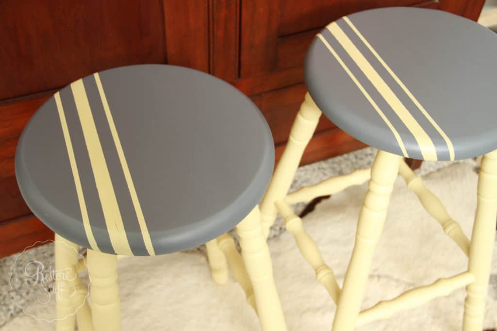 Aubusson & Soap stone stools-3751