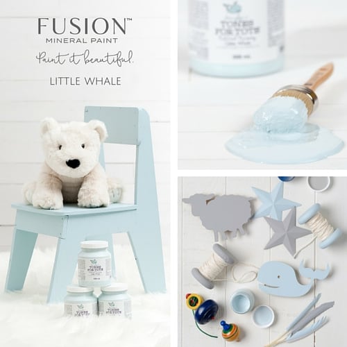 Fusion™ Mineral Paint﻿  Little Whale Tones for Tots – Prairie Revival