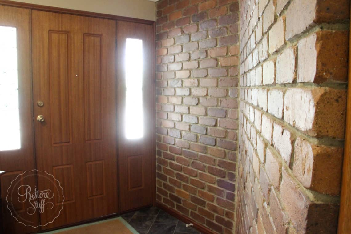 5 Ways To Paint A Brick Wall I Restore Stuff