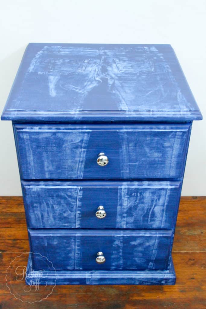 You Need To Try Out This Faux Denim Finish For Furniture 