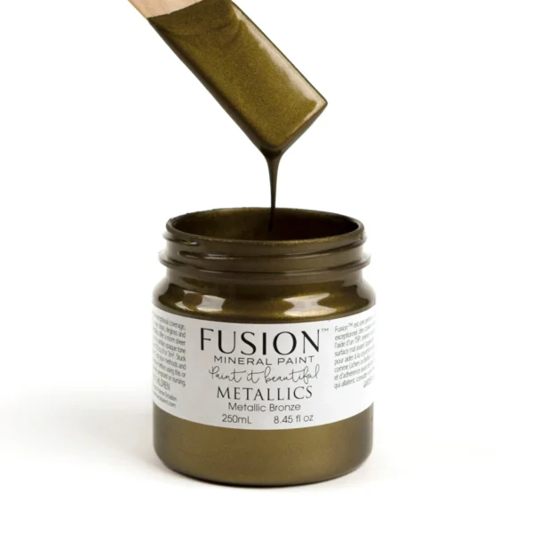 Metallic Fusion Mineral Paint - Bronze - Image 4