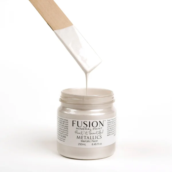 Metallic Fusion Mineral Paint - Pearl - Image 2