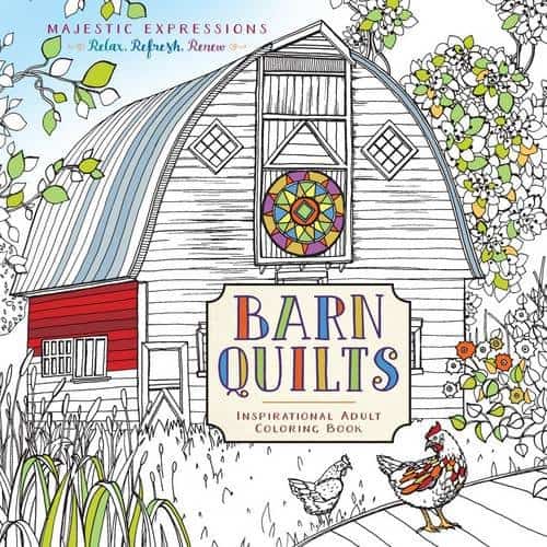 Barn Quilts Coloring Book