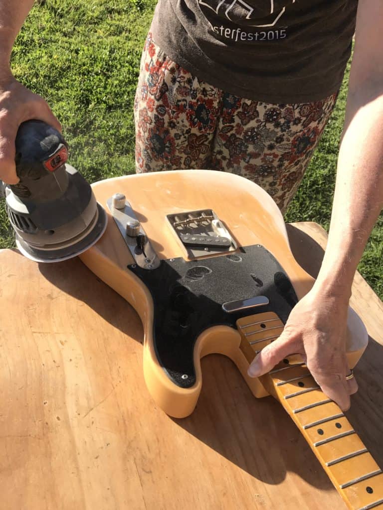 Fender guitar makeover