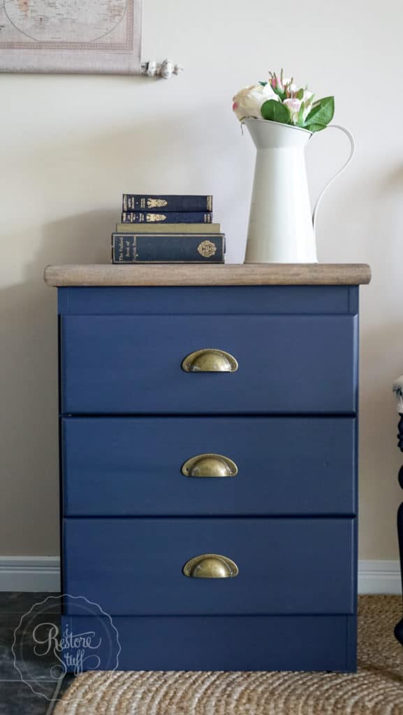 Midnight Blue bedside table