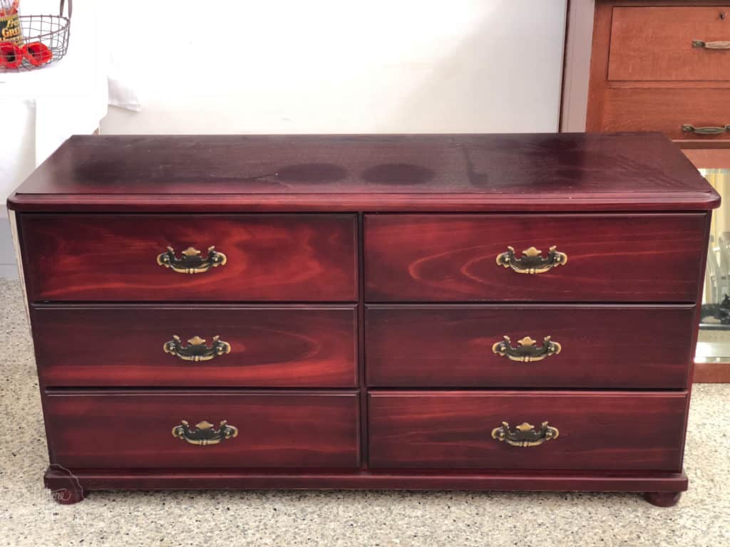 mahogany dresser