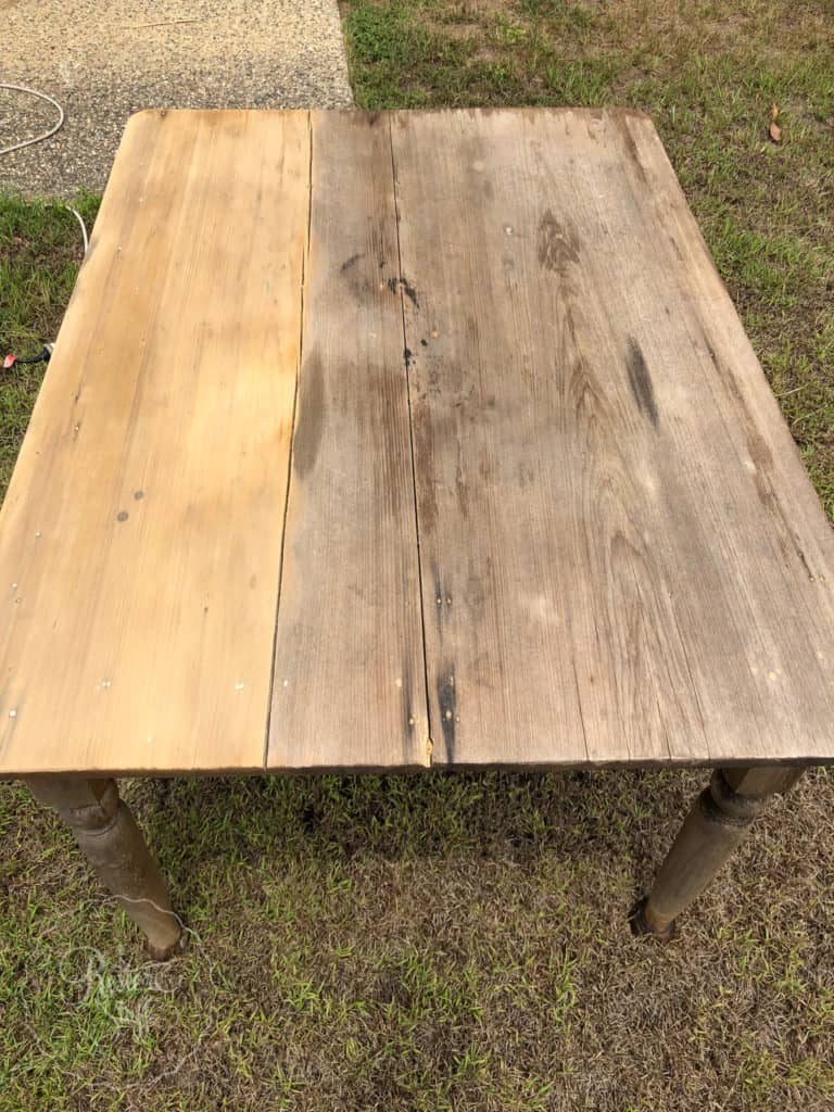 Farmhouse table deals top warped