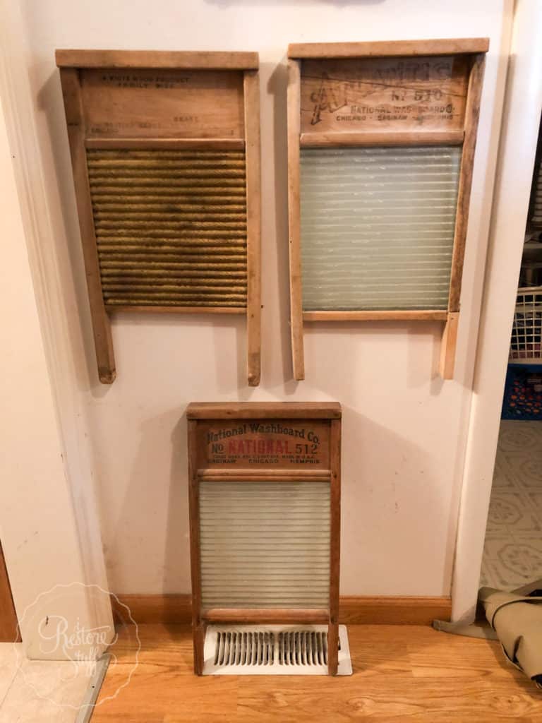 vintage wash boards