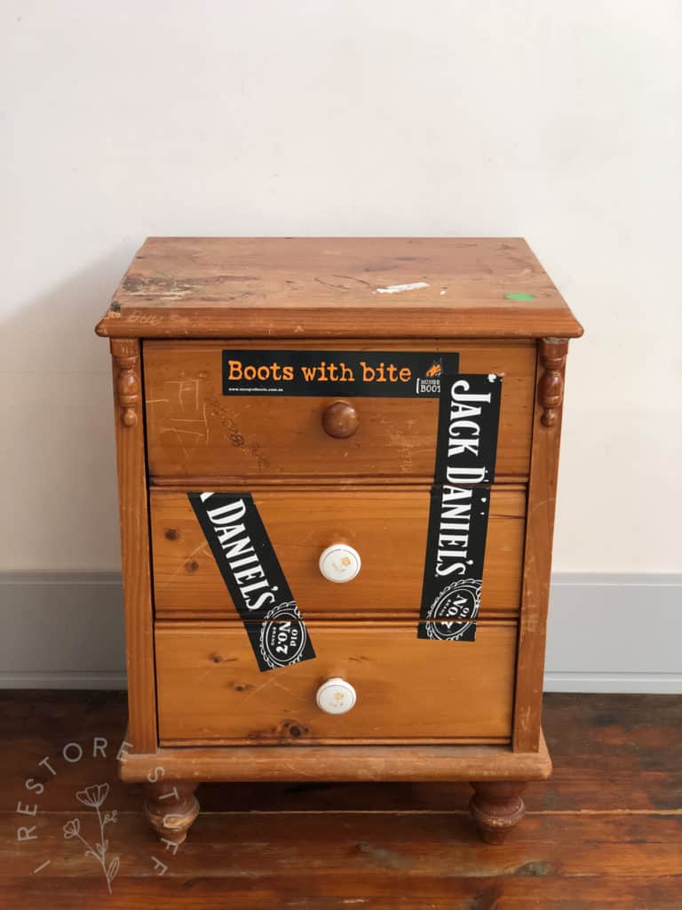 Vintage Painted Suitcase Makeover - Girl in the Garage