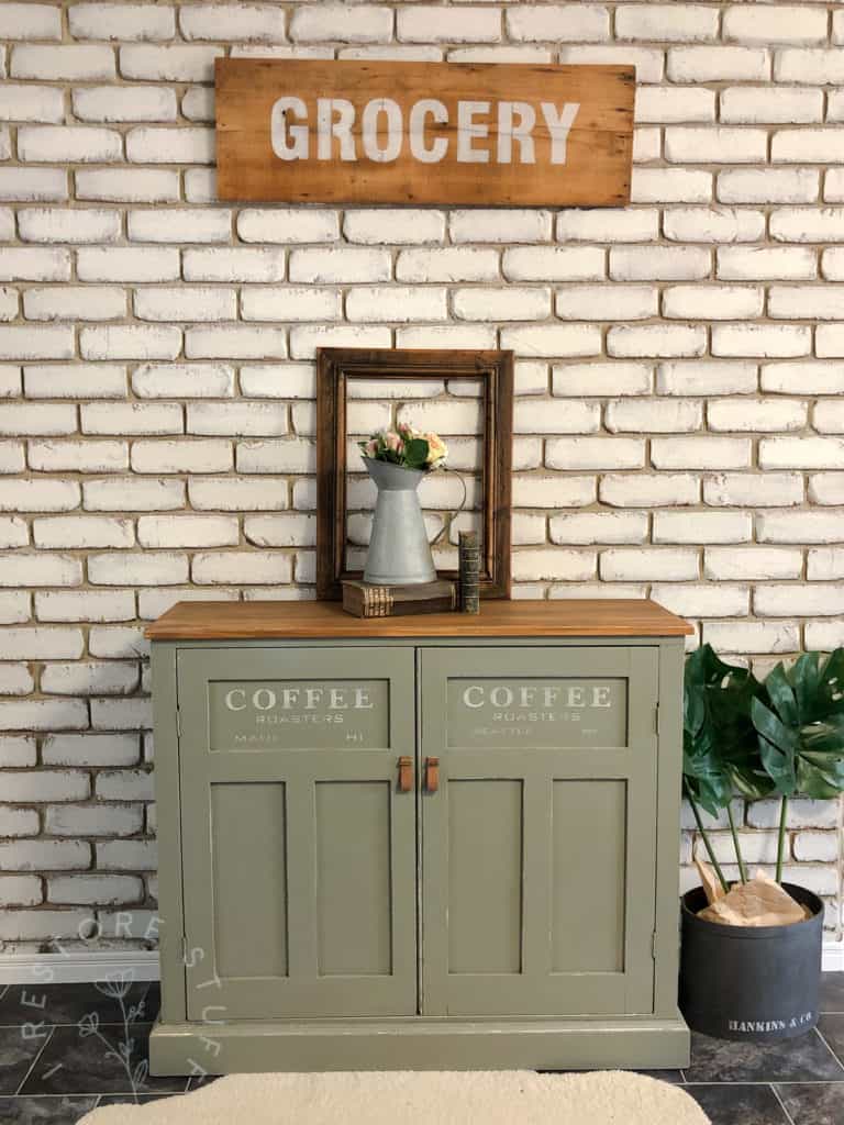 Coffee deals station sideboard