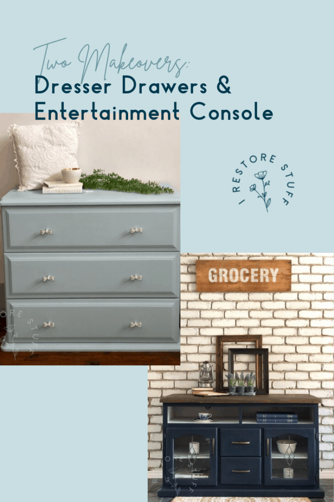 Dresser Drawers and TV Console