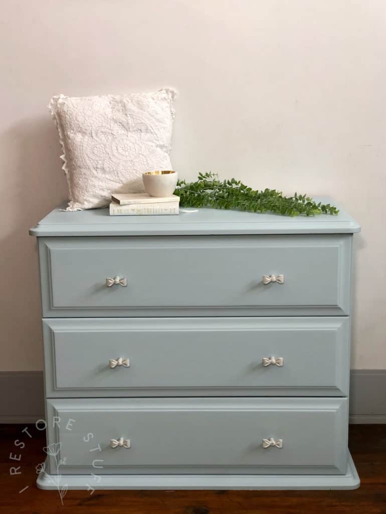 dresser drawers styled for a feminine touch