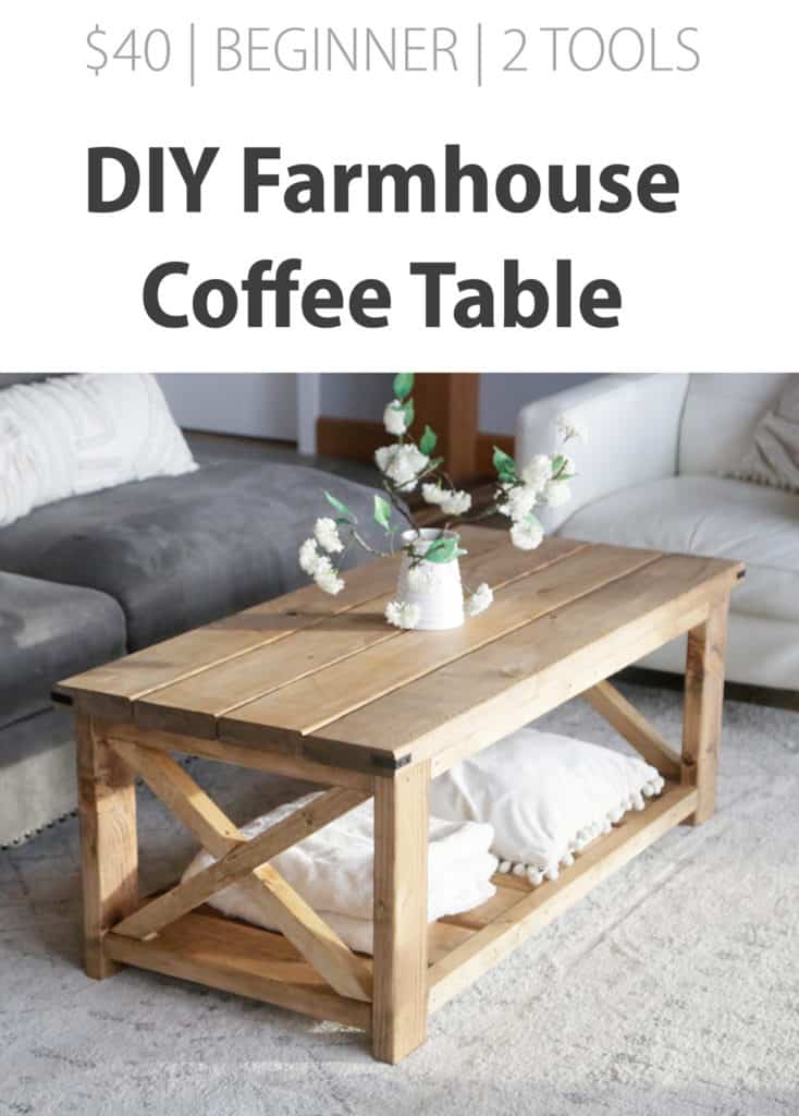 farmhouse bedside table plans