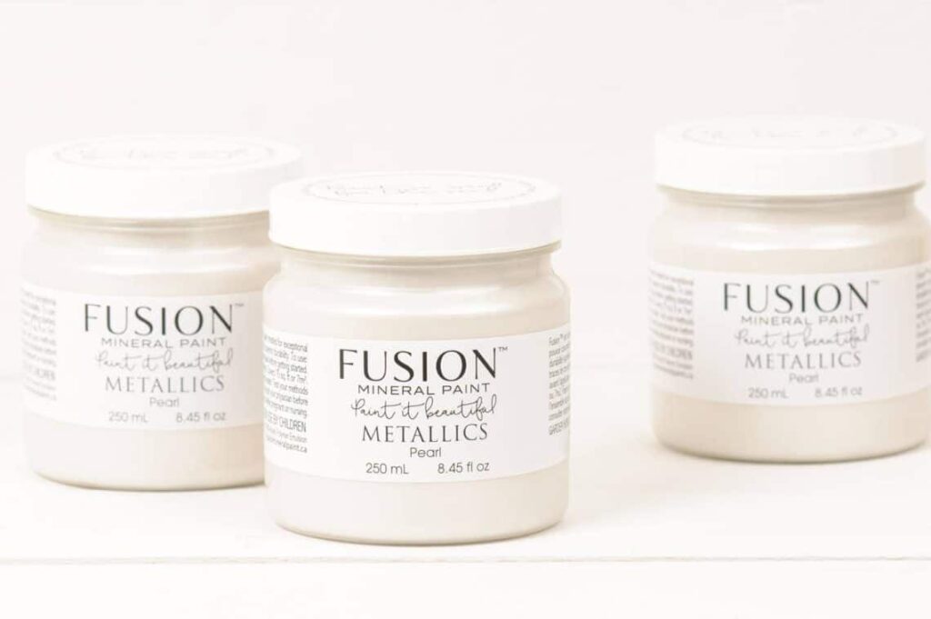 Metallic Fusion Mineral Paint - Pearl - I Restore Stuff