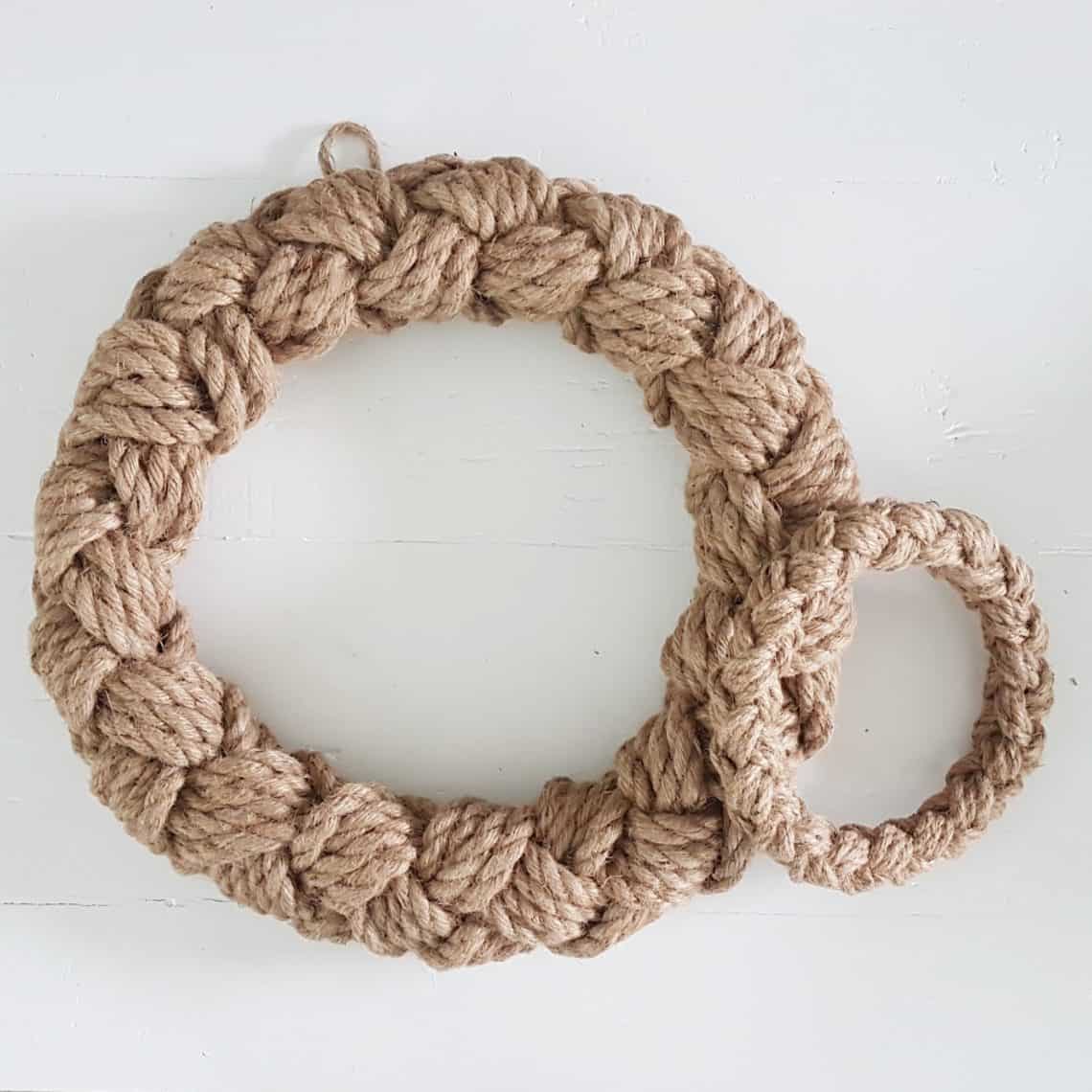 DuraCord Small Rope Hammock - Navy Oatmeal Heirloom Tweed, Small Rope