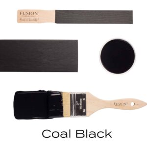 Coal Black in Fusion Mineral Paint