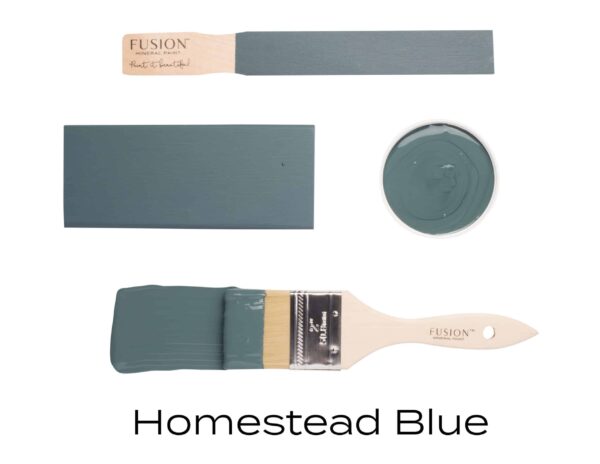 Homestead Blue flat lay