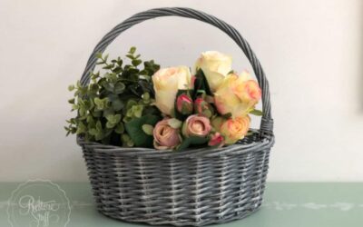 Easy Cane Basket DIY Hack – Create a French Country Basket!