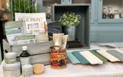 Milk Paint Demo Day & Moving in to my Shop Space!