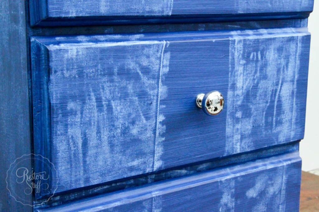 You Need To Try Out This Faux Denim Finish For Furniture 