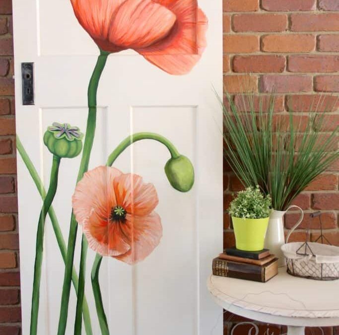 A Door, An Artist, Poppies & More