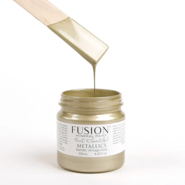 Vintage Gold - Metallic Fusion Mineral Paint - Image 3