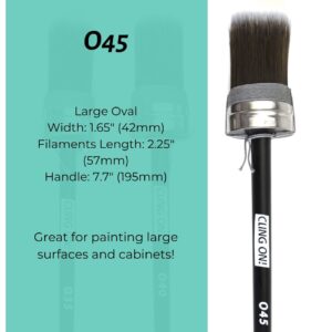 O45 Cling on Brush oval