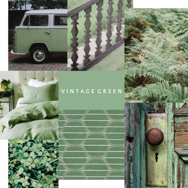 vintage green artisan