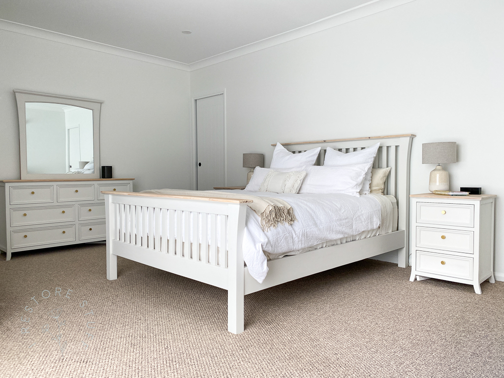 Updating our Bedroom Suite with Fusion's Victorian Lace