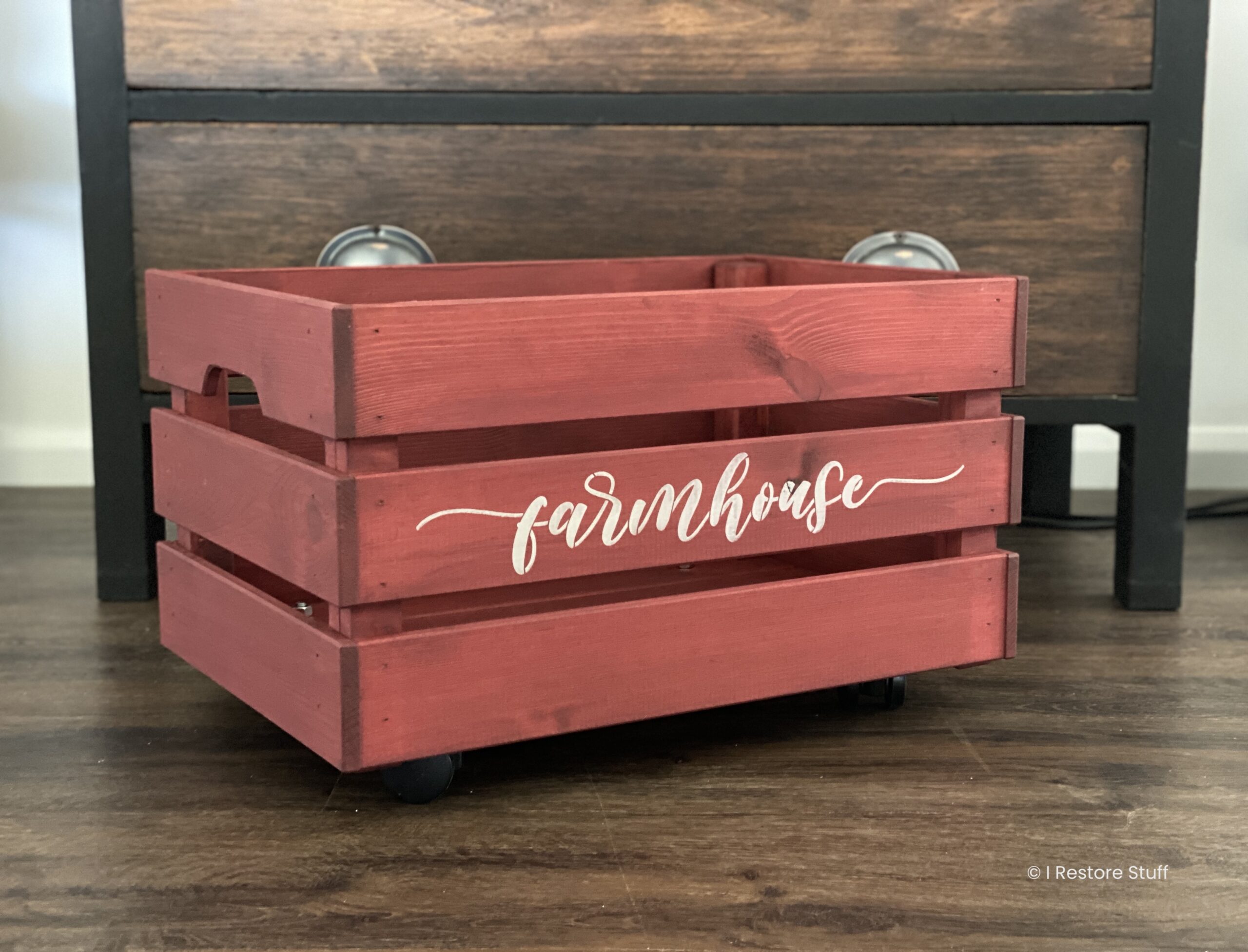 easy farmhouse crate