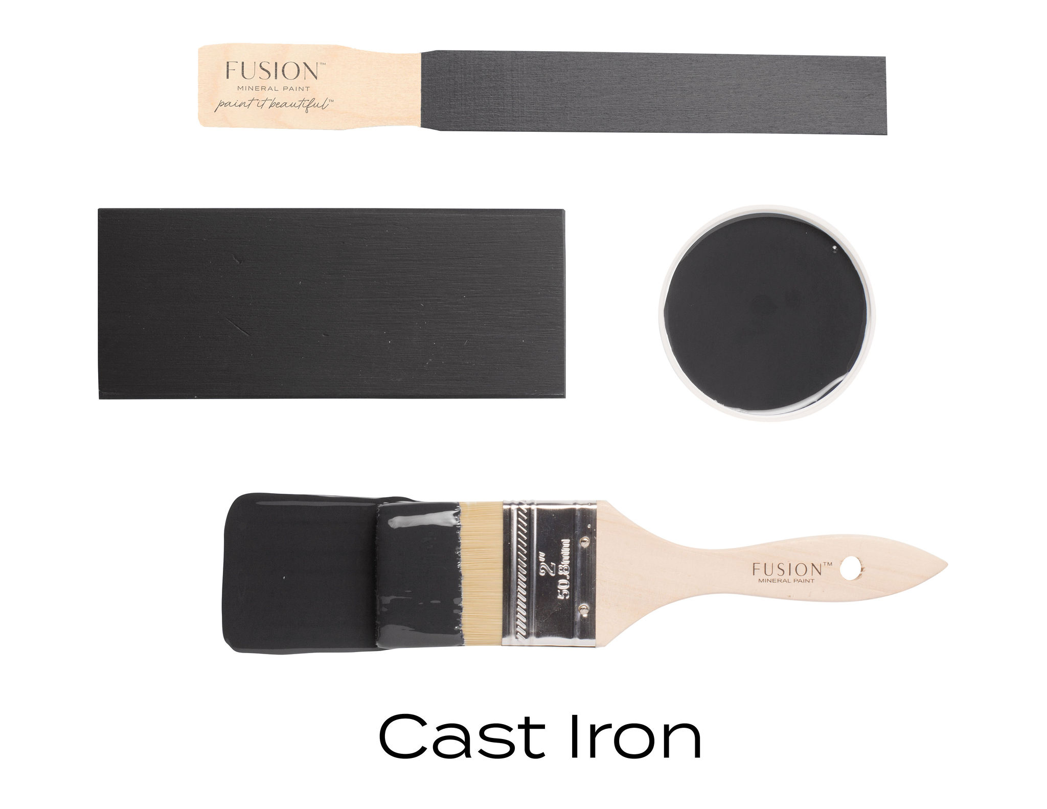 Cast Iron fusion paint