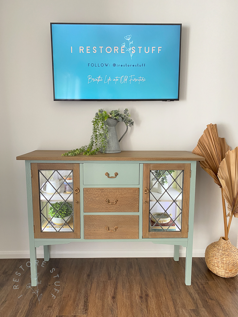 silky oak sideboard