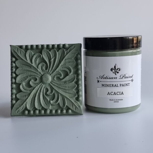 Acacia Artisan Mineral Paint Pot & sample board