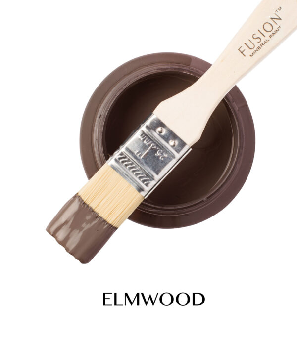 Elmwood pot & brush