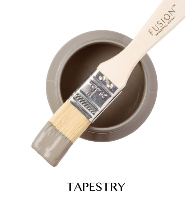 tapestry pot & brush