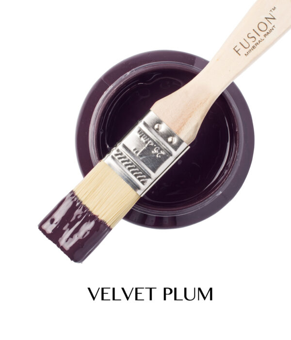 velvet plum pot & brush fusion