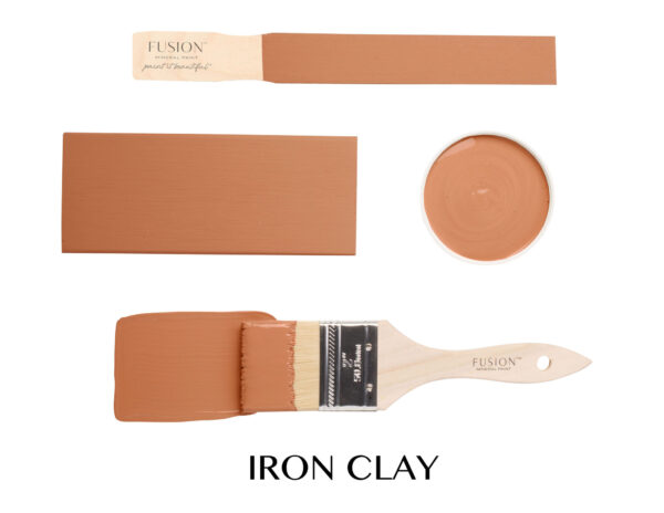 Iron clay swatch