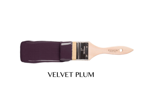 velvet plum brush stroke