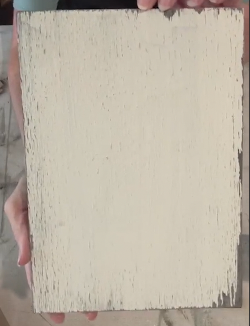 weathered board finish
