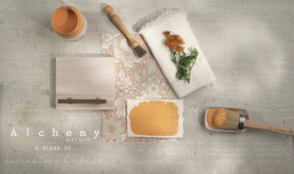 Alchemy by Fusion Marigold flat lay