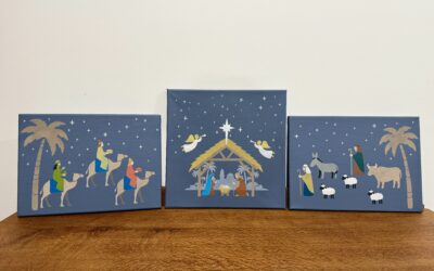 Build a Christmas Nativity Scene with Essential Stencil